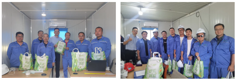 关怀一线 致敬匠心 | 尊龙时凯开展项目现场夏日“送清凉”慰问活动 关怀一线 致敬匠心 | 尊龙时凯开展项目现场夏日“送清凉”慰问活动